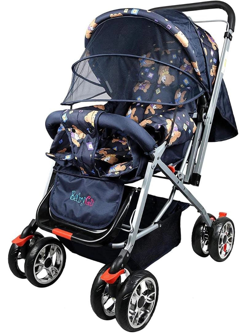 Aladdin Baby Pram | Lightweight Baby Carriage with Comfortable Seat & Safety Features