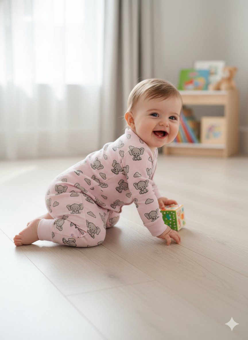 GenBeta Kids Full Sleeve Jabla | 100% Pure Soft Combed Cotton, Bio-Washed Premium Interlock