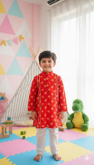 GenBeta Kids Boys Kurta & Pajama Set – Festive, Wedding & Party Wear Outfit