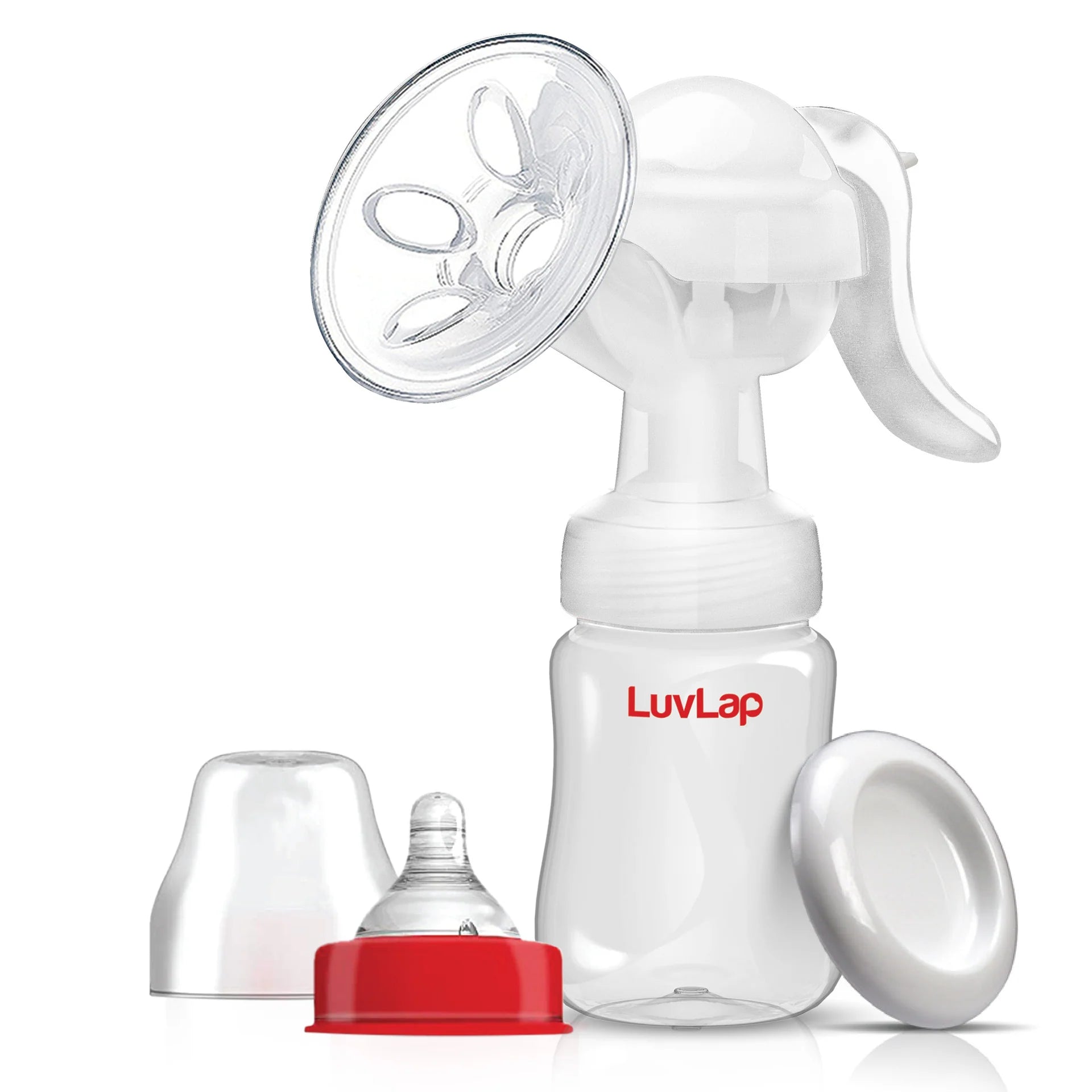 LuvLap Manual Breast Pump | Compact, Comfortable & Easy-to-Use Nursing Pump