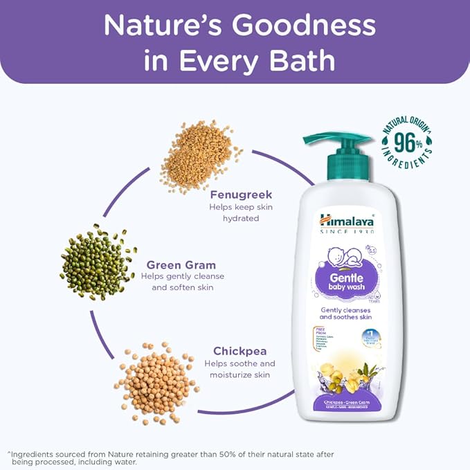 Himalaya Gentle Baby Wash (100ml)