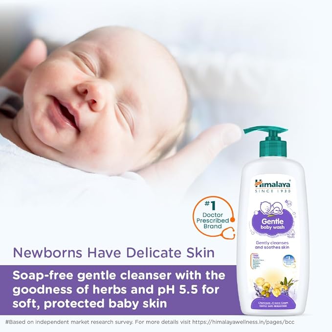 Himalaya Gentle Baby Wash (100ml)