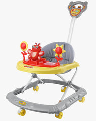 Casper Baby Walker | Adjustable Height, Music & Play Tray | Safe First Steps for Babies
