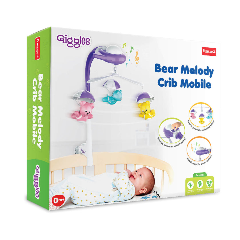 BEAR MELODY CRIB MOBILE