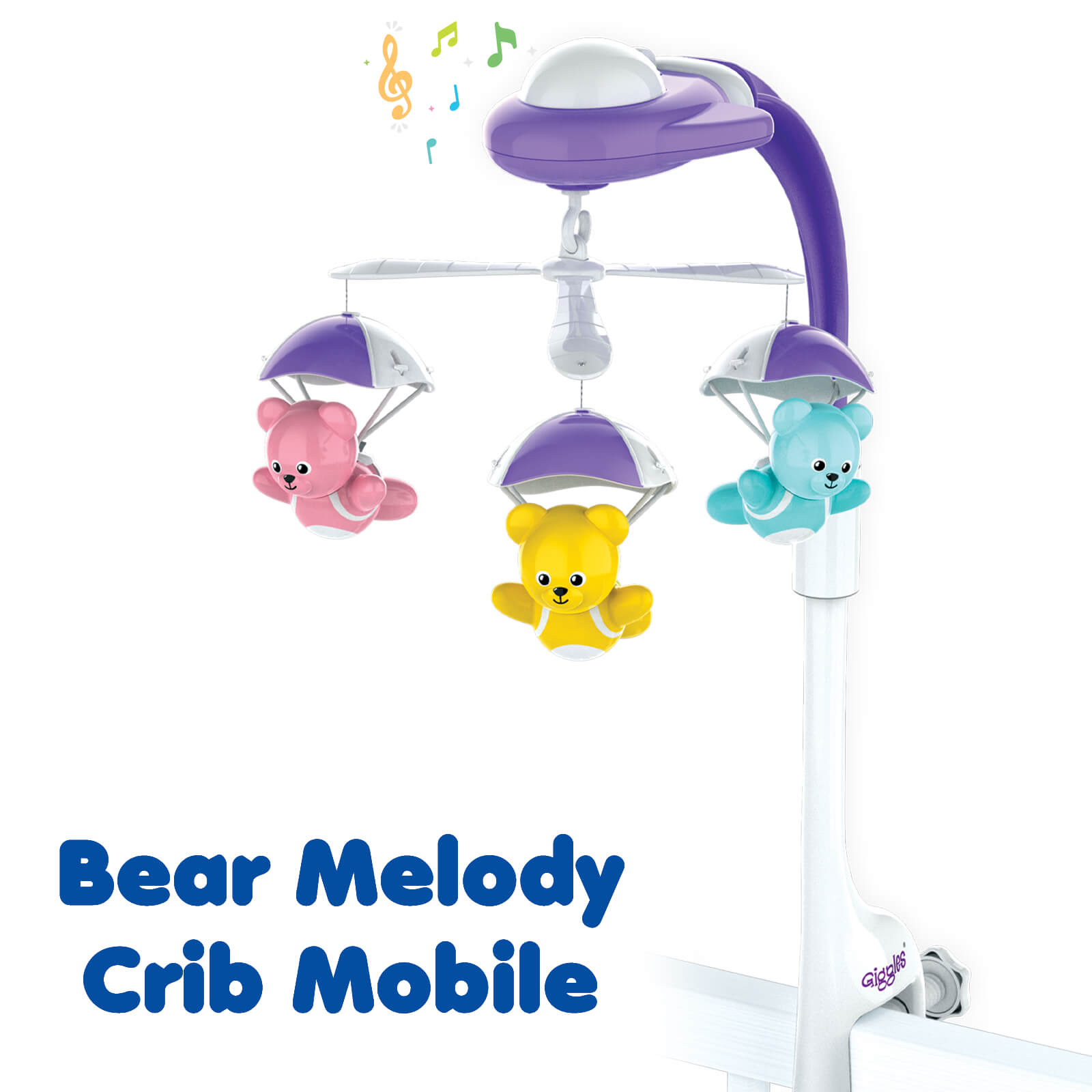 BEAR MELODY CRIB MOBILE