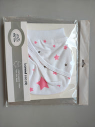 Billy Bum Organic Hosiery Bonnet Cap (Size S) | Soft & Gentle Baby Headwear