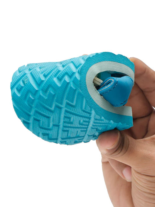 Premium Butterscotch Kids Sandals for Girls (Teal Blue)