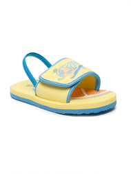 Surfing Yellow Sliders for Kids (Unisex)