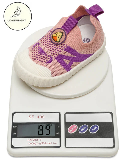 AIRY Toddlers' First Step Breathable Shoes - Peach (Unisex)