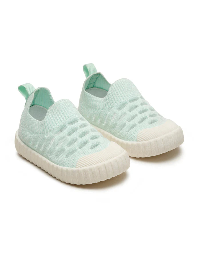 Cloudy Toddlers' First Step Shoes - Sea Green (Unisex)