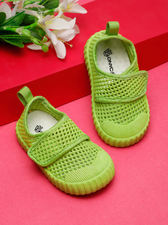 AIRY Toddlers' First Step Breathable Shoes - LimeGreen (Unisex)