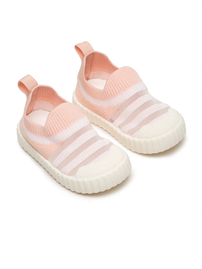 Sky Toddlers' First Step Breathable Shoes - Peach (Unisex)