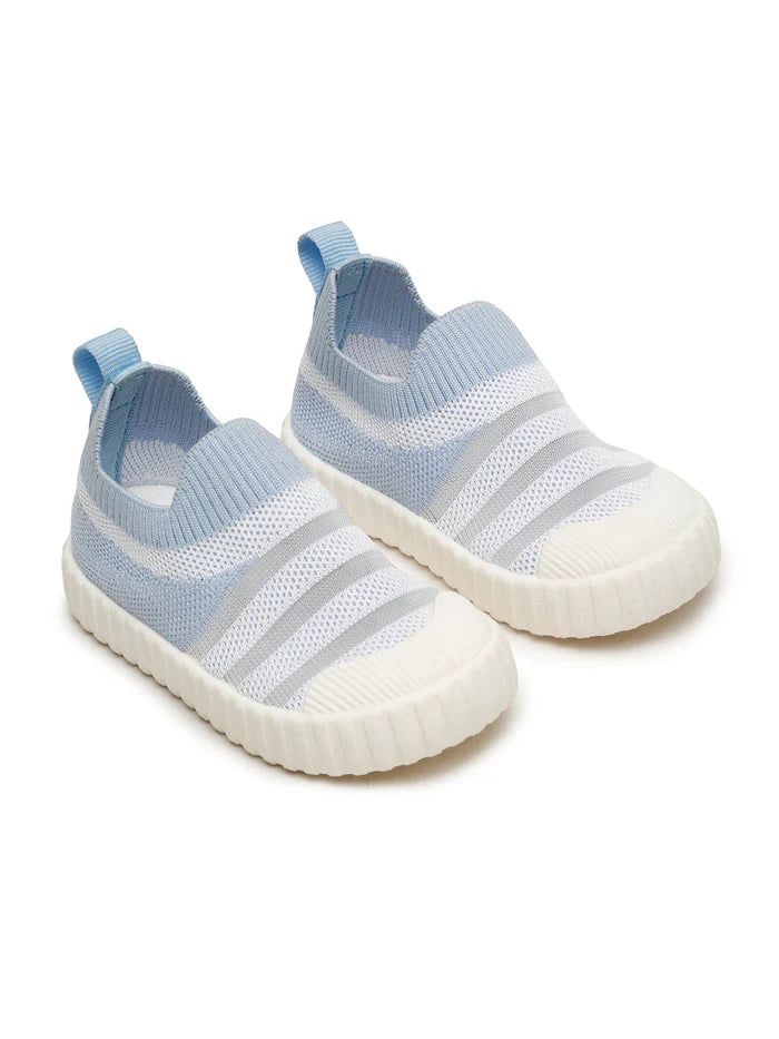 Sky Toddlers' First Step Breathable Shoes - Sky Blue (Unisex)