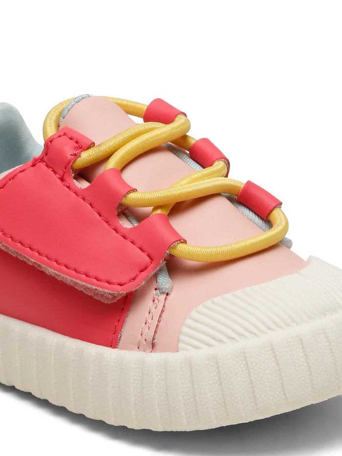 POCO Toddlers' Comfortable & LightWeight Lace-Free Sneakers- Pink (Girls)