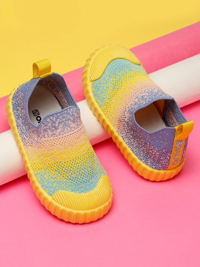 Ice Lolly Toddlers' First Step Shoes - Yellow (Unisex)