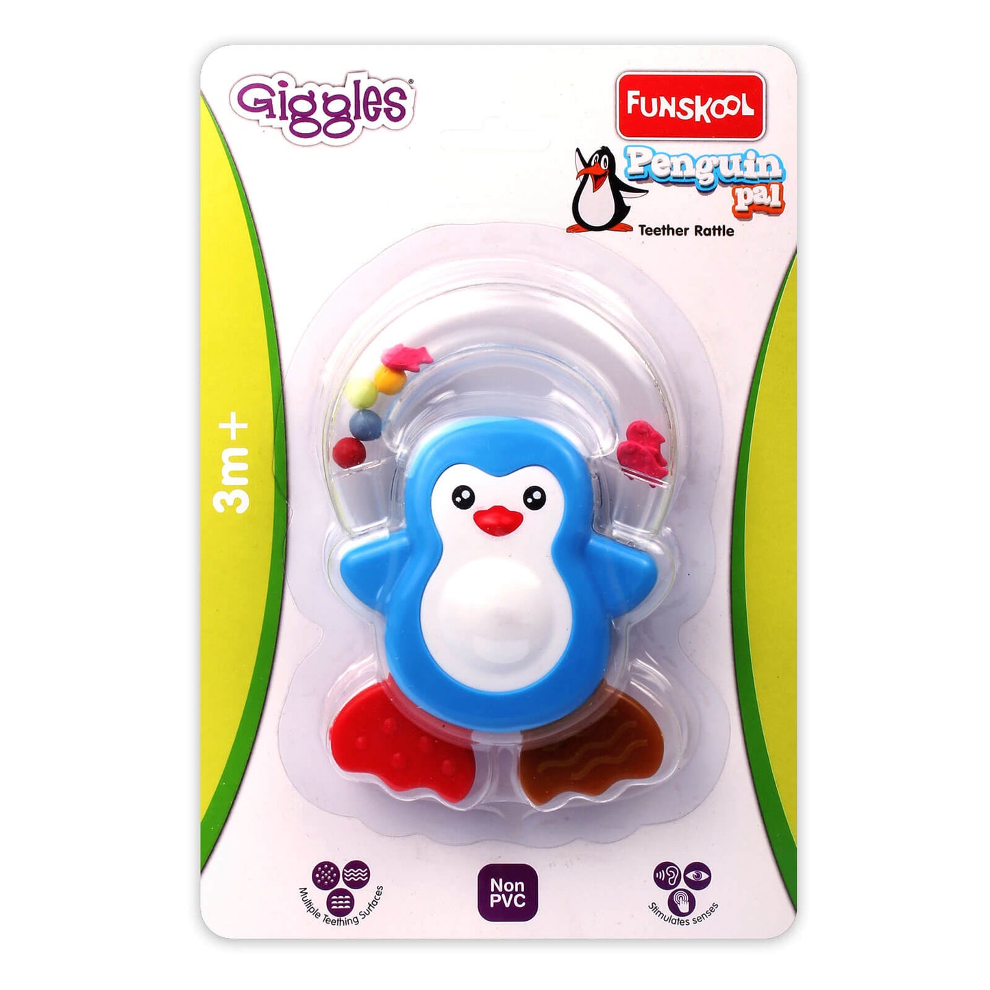 Penguin Pal Teether Rattle