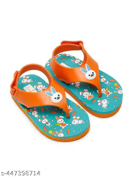 Kids Premium Bunny Jellies Thong Flip-Flops